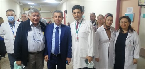 SAĞLIK ÇALIŞANLARINA ZİYARET