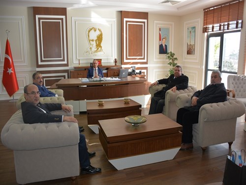Saadet Partisi Çukurova İlçe Başkanı Sadık ÖNGÜÇ Kaymakamımızı Ziyaret Etti