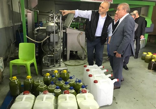 Kaymakamımız Mustafa KAYA İlçemizdeki Zeytinyağ ve Salça Fabrikalarını Ziyaret Etti